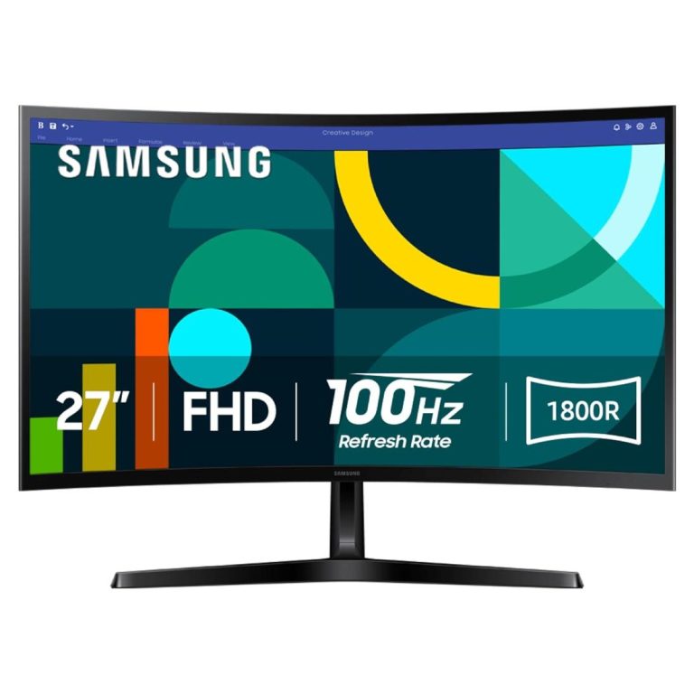 Samsung 27 Essential S3 FHD 1800R Curved Monitor